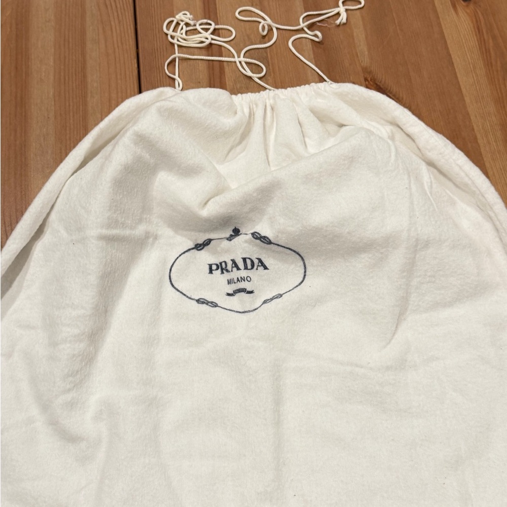 Prada Large Drawstring Dust Bag - image 5